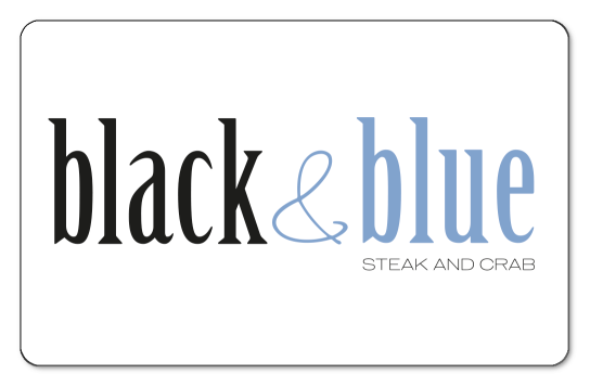 Black & Blue logo on a solid white background.